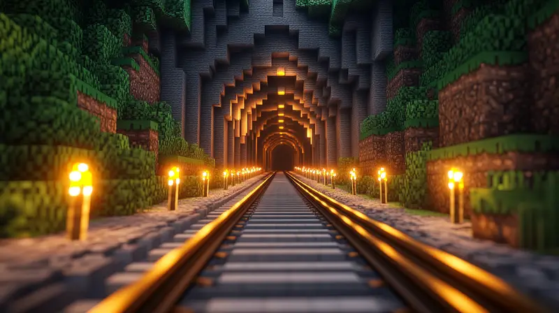 Comment fabriquer des rails sur Minecraft ?