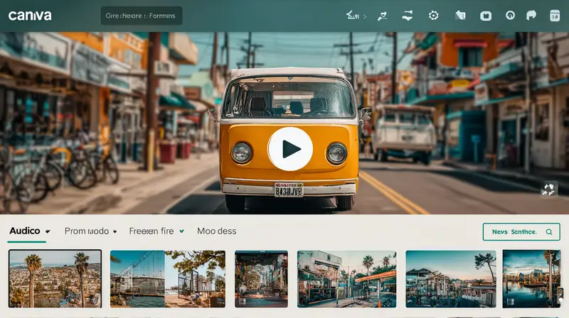 ajouter musique canva 4