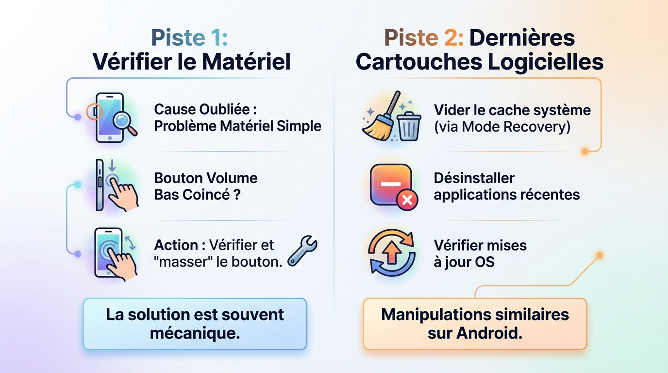 Mode sécurisé bloqué ? les pistes à explorer
