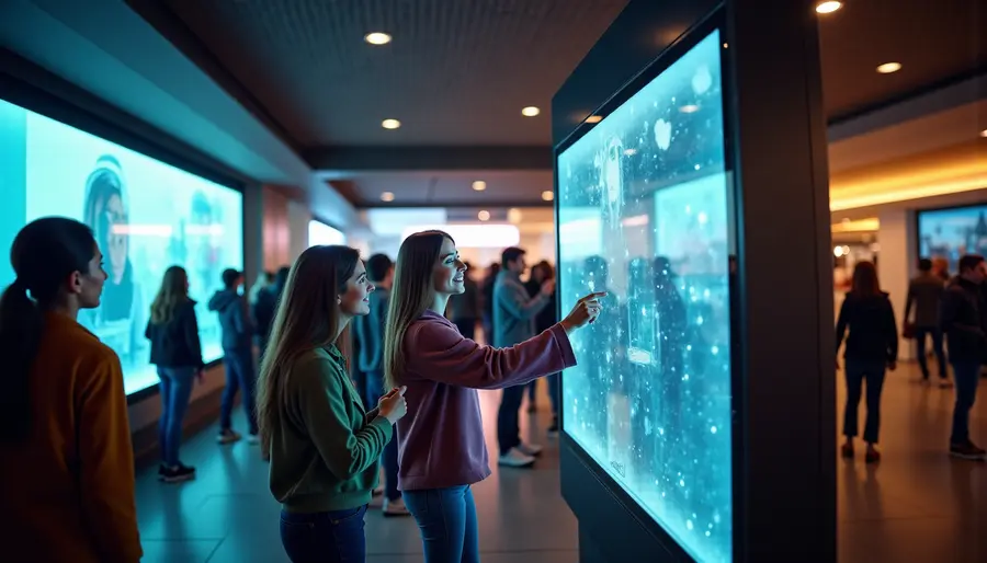 l'avenir des salles de cinéma avec les nouvelles technologies — certaines applications intègrent des fonctionnalités sociales permettant de