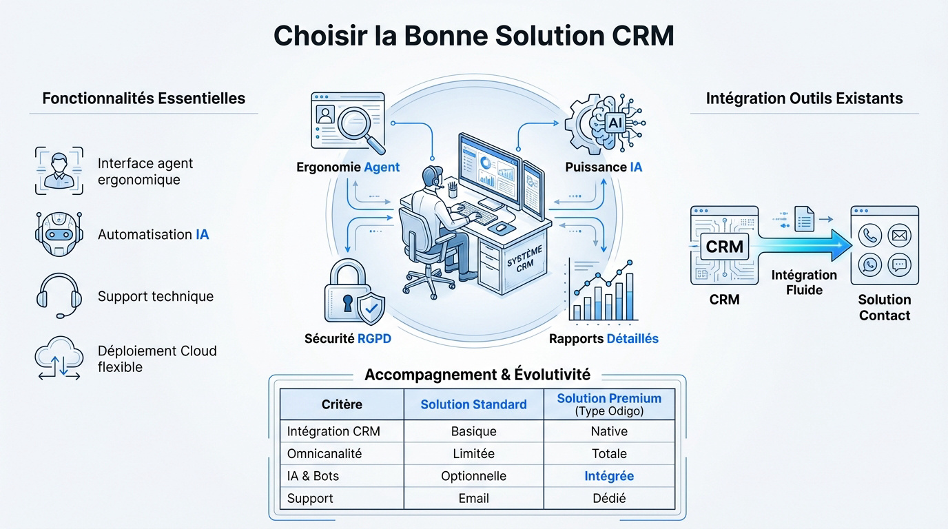 Guide pratique pour sélectionner une solution CRM performante
