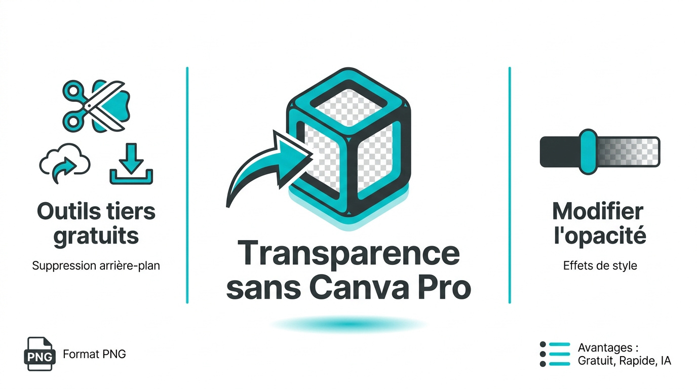 Logiciels et outils en ligne gratuits pour créer un fond transparent